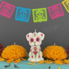 Vela Mascotas Calaveras