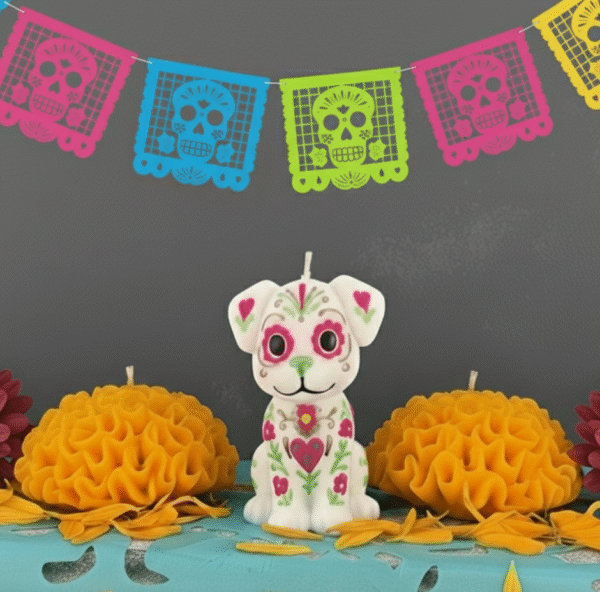 Vela Mascotas Calaveras