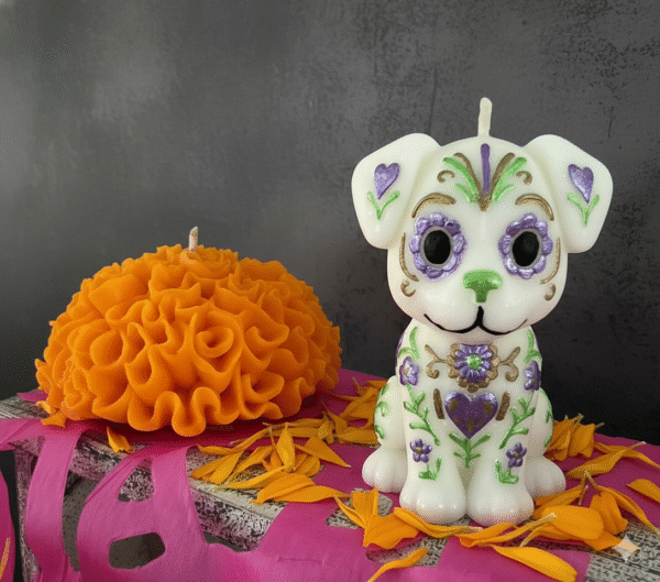 Vela Mascotas Calaveras